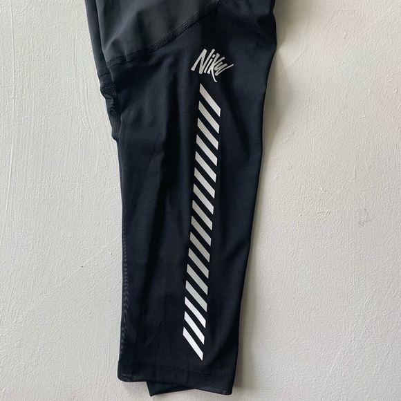 Nike PLUS Training Tights FIT MESH LEGGING LOGO - Picture 5 of 12